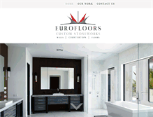 Tablet Screenshot of eurofloorsinc.com